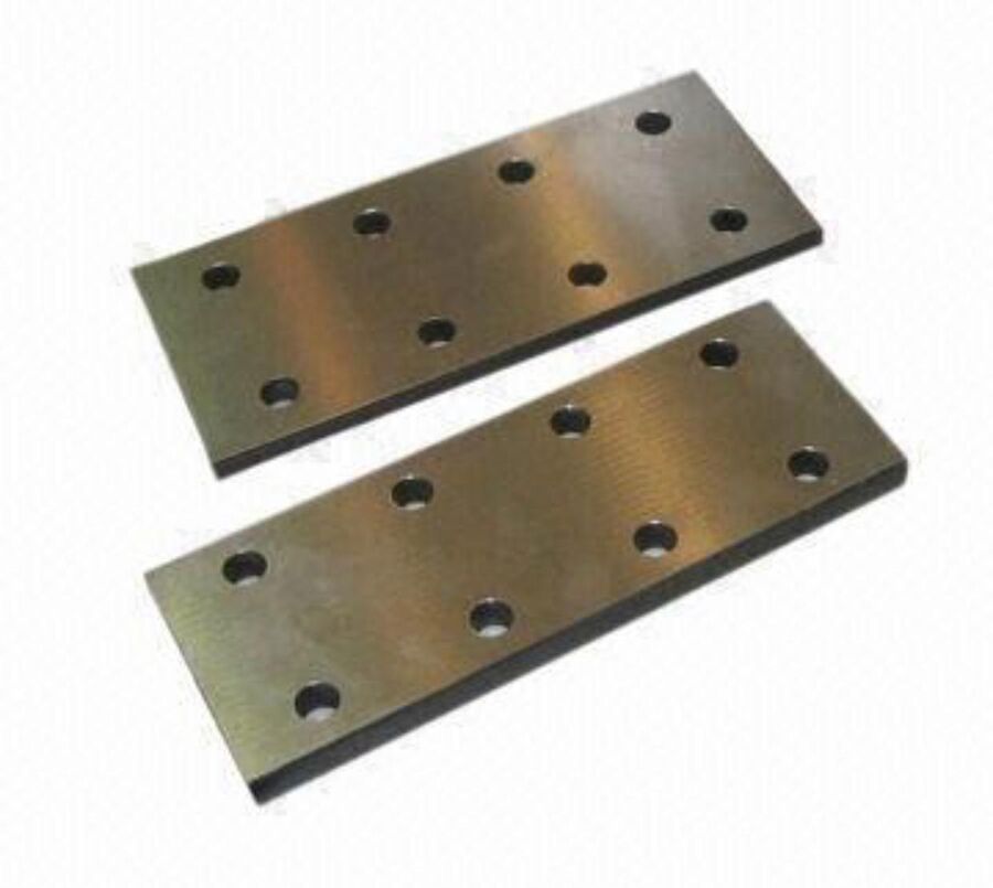 Guide rail fishplates