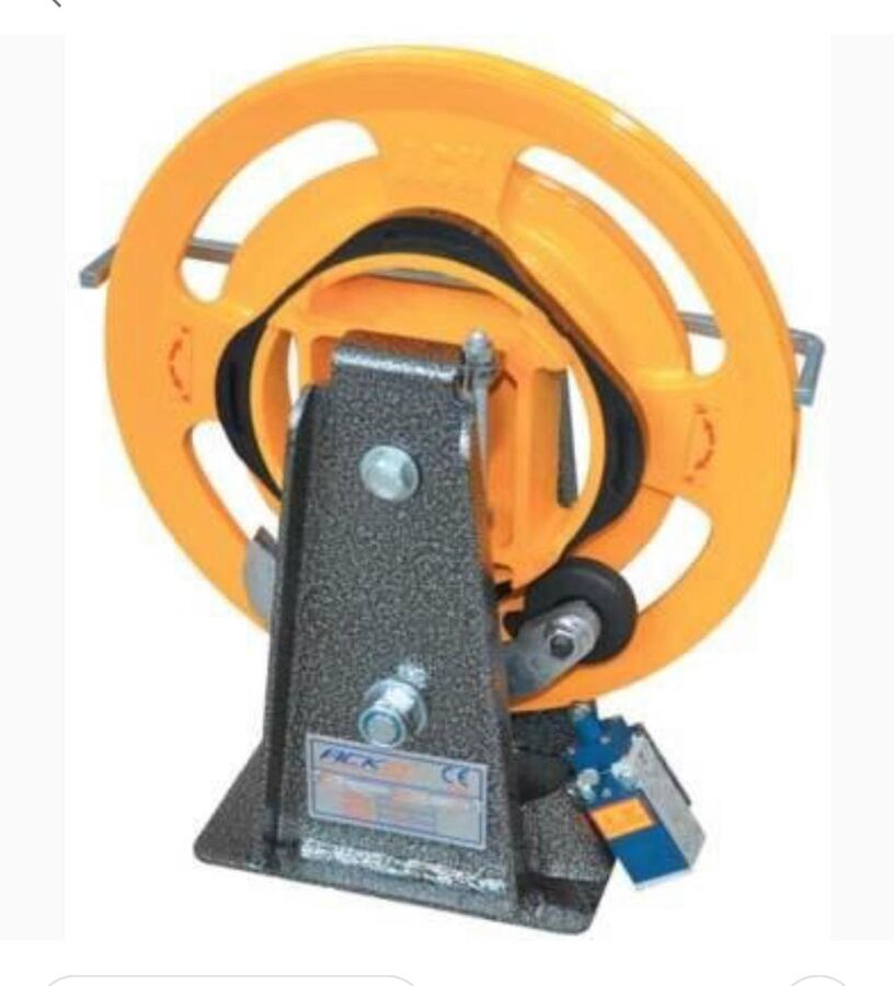 Governor assembly with pulley and switch